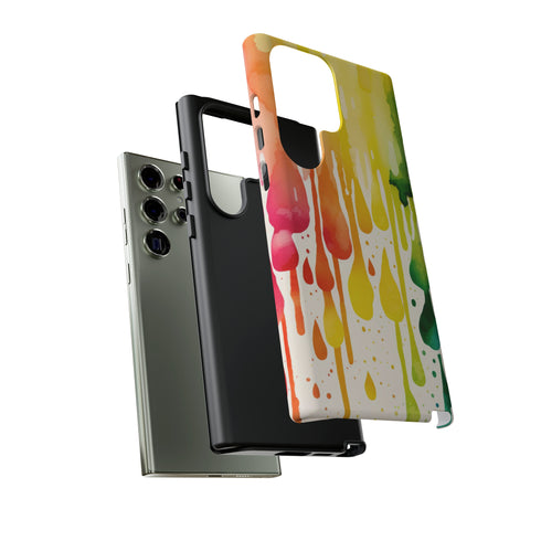 Rainbow Spring Showers - Impact Resistant Phone Case